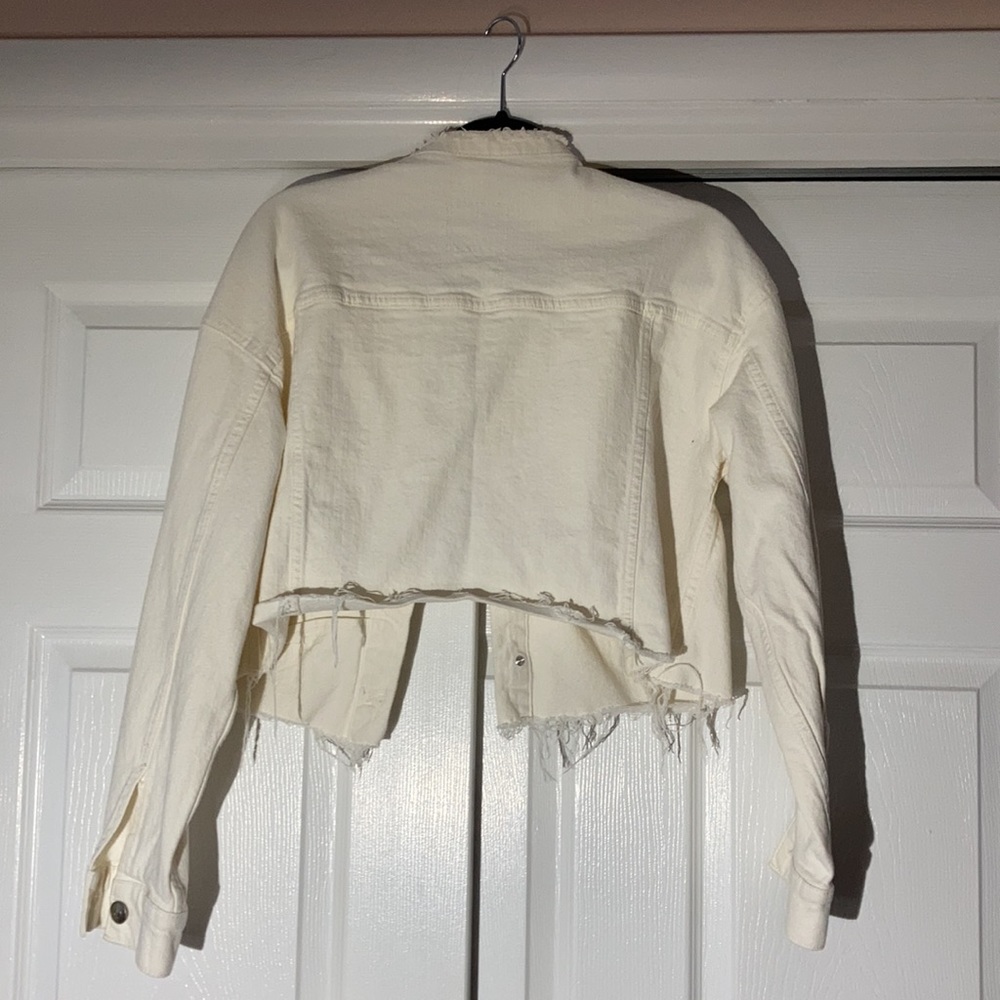 Off White Denim Jacket - Picture 3 of 3